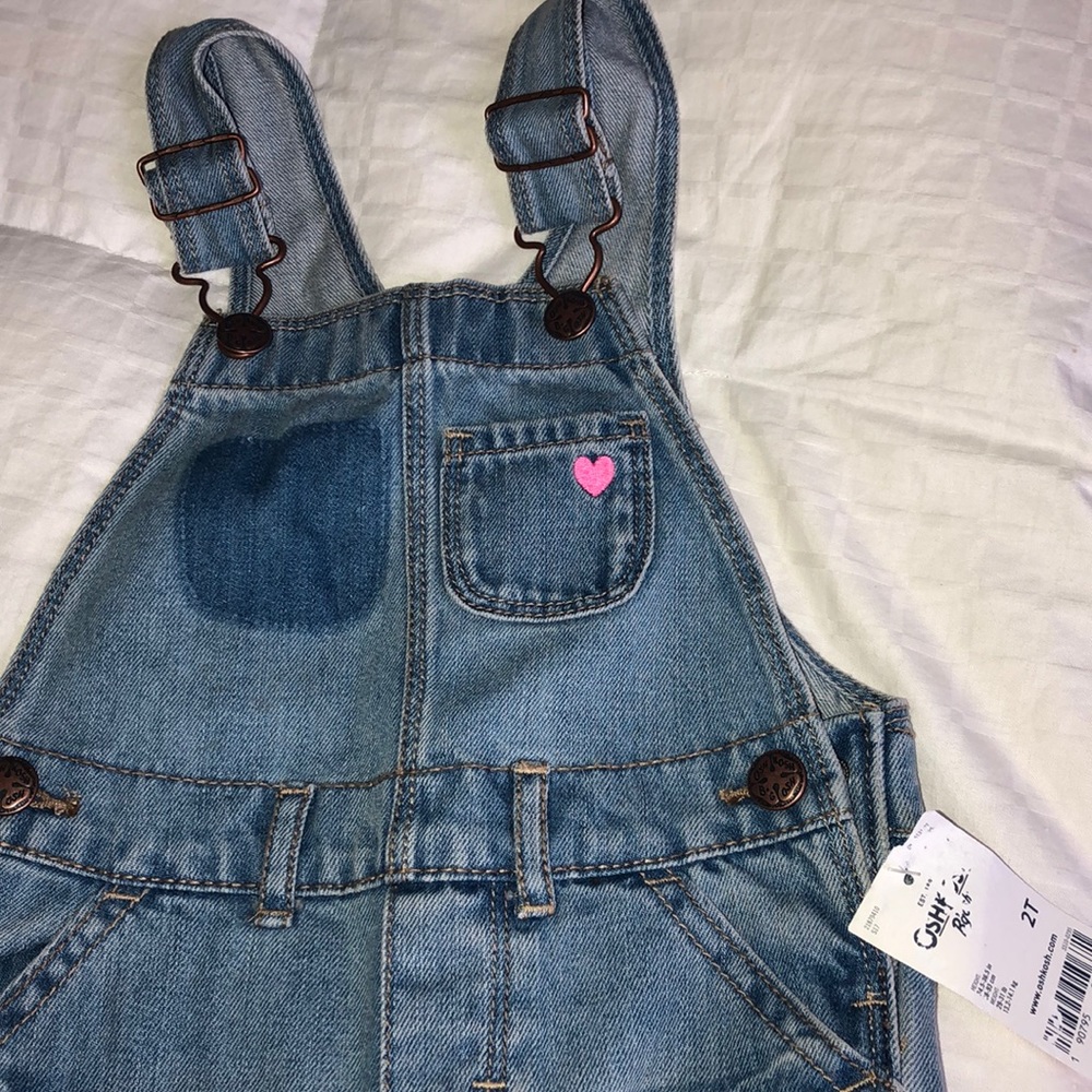 NEW OshKosh denim overalls